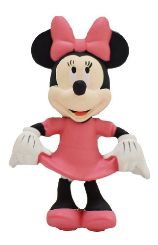 Mordedor Super Macio Em Látex Minnie Cor Rosa Minnie Mouse