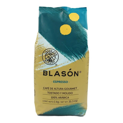 Café Blasón Gourmet Arábica Espresso Molido | Envío gratis
