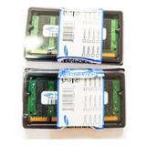 Pack 2 Memoria Ram 2gb Ddr2 6400s 800mhz Notebook Pc2