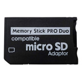 Adaptador Micro Sd Pro A Psp - Playstation - Residentgame