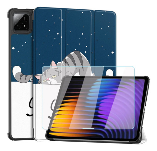 Mica + Funda Protector Xiaomi Pad 7 / 8 / Poco Pad X1 11.2