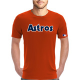 Playera Beisbol Houston Astros Logo Vintage Deporte
