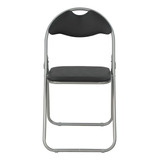 Silla Plegable M+design Metal Auditorium Negro 2.0