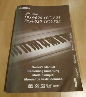 Livro Yamaha Portable Grand: Dgx-620 Desconhecido