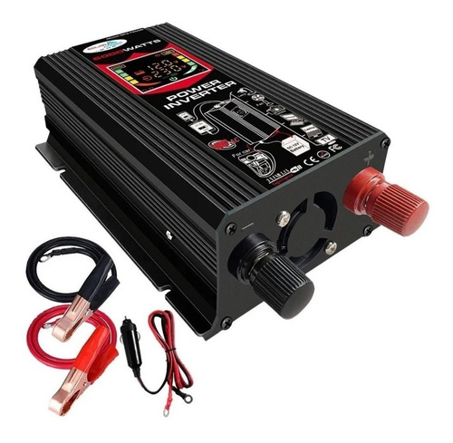 Inversor De Corriente Para Coche 6000w 12v A 220v