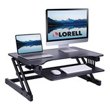 Lorell Monitor Vertical De Pie A Soporte, Negro