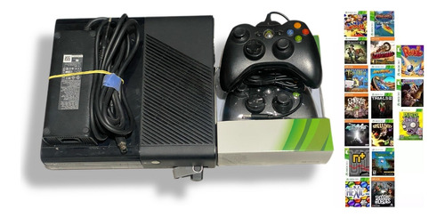 Console Xbox 360 2controles Bloqueado Jogos Pronta Entrega!