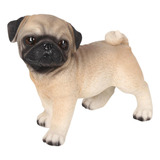 Pug Estatueta Artesanato Miniatura Decoração Animal Cão