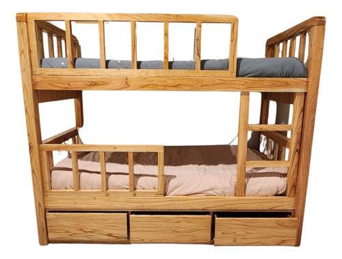 Cama Cucheta Superpuesta 1 Plaza Archie Paraíso 3 Cajones