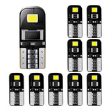 10 Bombillas Led De 5 W, T10, 2835, Canbus 3030smd, 6000 K,