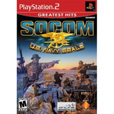 Socom U.s. Navy Seals (no Headset) - Playstation 2