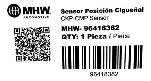 Sensor Posicion Cigueal Chevrolet Luv Dmax 1999 A 2005 2.4 Foto 6