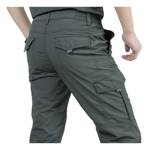 Pantalones Tácticos For Hombre Pantalones Cargo Impermeable