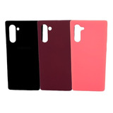 Estuche Silicone Case Cerrado Para Samsung Note 10