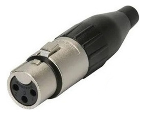 Conector Plug Santo Angelo Xlr Femea Sa2x - Novo!