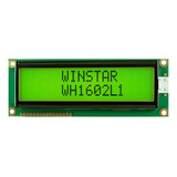 Display Winstar Wh1602l-tmi-st Lcd Alfanum 16x2 Usado