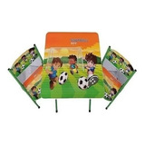 Mesa Escritorio Y 2 Silla Infantil Armable Para Niños