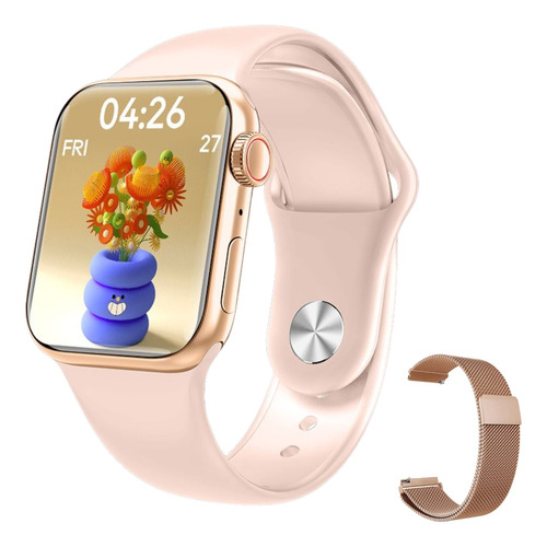 Reloj Smartwatch M9 Mini Dorado Mujer Niños Llamadas Regalo