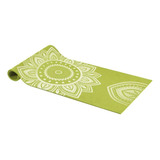 Mat Para Yoga Ecowellness 5mm Verde Absorbente Alta Densidad