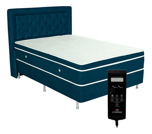 Cama Casal Completo Magnético+massagem Tamanho Queen 1,58