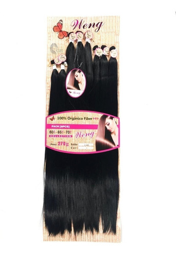 Cabelo 100% Organico Liso - Sedoso - Sem Brilho Weng +brinde