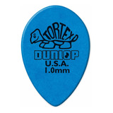 Dunlop 423r1.0 tortex Small Tear Drop Azul 1.0 mm 36/bolsa