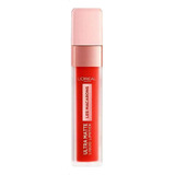 Labial Liquido Ultra Matte Les Macarons Loreal Paris 7,5ml Color Strawberry Sauvage 832