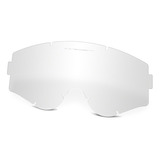 Mica Transparente Para Goggles Oakley L Frame Mx - Oo7008 Lente Blanco Armazón Blanco Talla Adulto