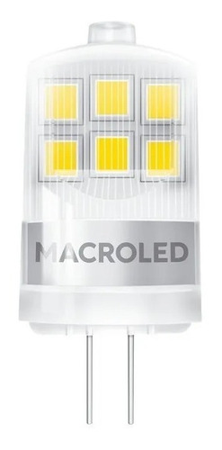 Bipin Led G4 12 Volts - 2 Watts - Blanco Cálido - Macroled