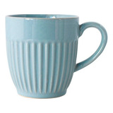 Taza Ceramica Grande Mug X4 Jarro Canela Color Pastel 300ml