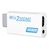 Adaptador Convertidor Wii A Hdmi Conversor 1080p Nintendo