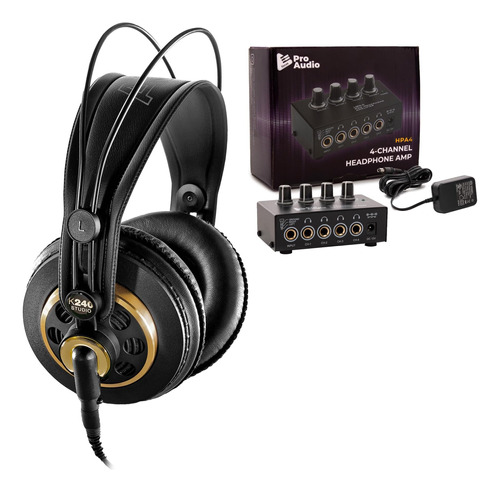 Akg K240 Studio Auriculares Estudio Profesionales Con Knox