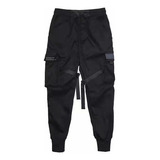 Pantalones Cargo Casual Harem Joggers Hip Hop Hombres