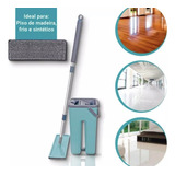 Rodo Flat Mop E Balde Lava E Seca Profissional Esfregão 