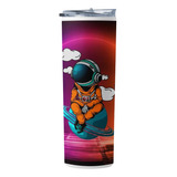 [ Termo Cafe. Skinny Tumbler 20 Oz.] Astronauta 4 