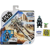 Figura De Acción Star Wars The Mandalorian Speeder Bike