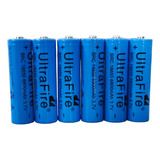 X6 Bateria Litio Combo 18650 Recargable 6800mah