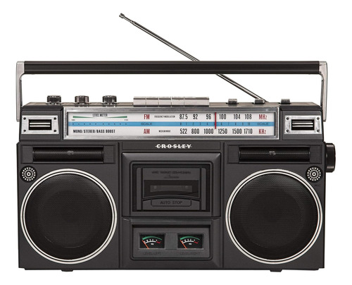Reproductor Radio Corsley Retro Boom Box Sistema De Audio