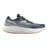 Zapatilla Salomon Aero Glide Hombre Gris Con  Azul