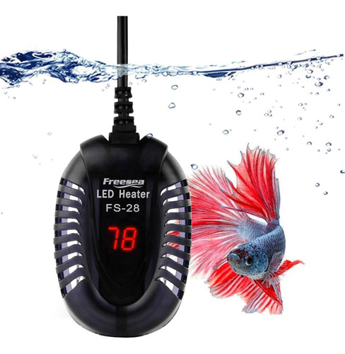 Freesea 50w Mini Acuario Calentador Tanque De Peces Calentad