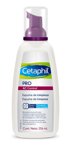 Cetaphil - Pro Ac Control Espuma De Limpieza- 236ml