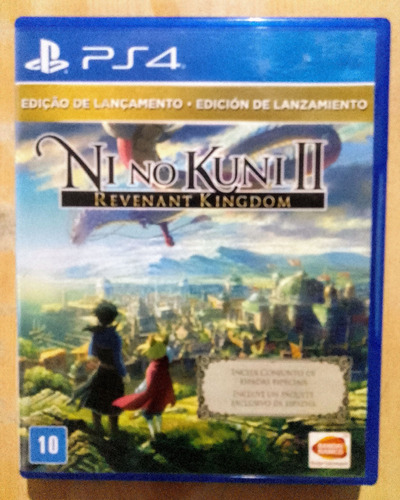 Ni No Kuni 2 Revenant Kingdom Ps4 Físico Ed Lanzamiento 