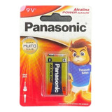 Kit 10 Cartelas Pilhas Panasonic Alcalina 9v 1
