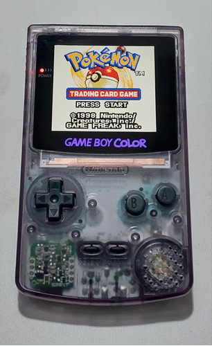 Gameboy Color Tela Ips 2,6 Laminada Com Logo Iluminado 