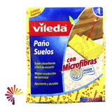 Vileda Paño Suelos Microfibra 50x60cm Absorbente Para Pisos