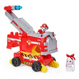 Paw Patrol Marshall Camión Bombero Set Rescue 34cm Original