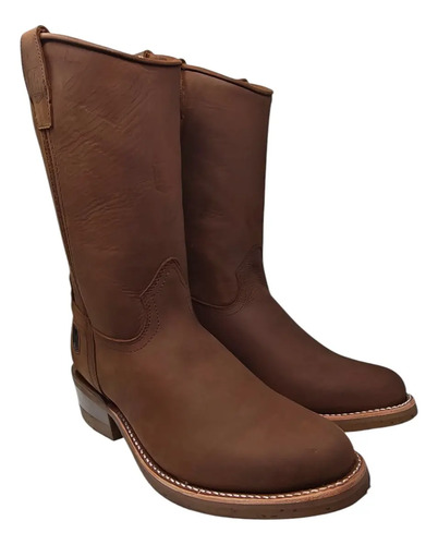 Bota Vaquera Nokota Horse Kia Caballero Crazy Miel