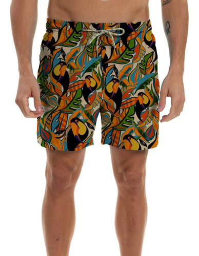 Short De Baño Rusty Caribeuss Boardshort