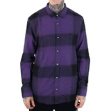 Camisa Manga Longa Mcd Regular Maxi Xadrez Roxo Grape