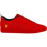 Tenis Casual Ferrari Smash Ace Puma 804 Rojo Hombre